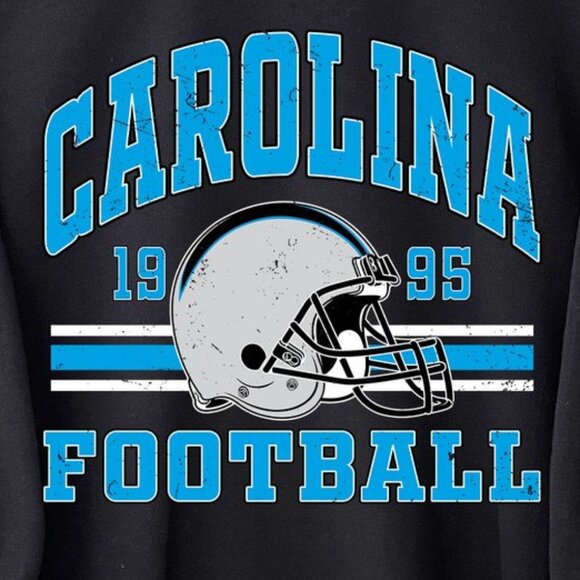 Carolina Football Retro Style Crewneck Sweatshirt 05 - Picture 2 of 5